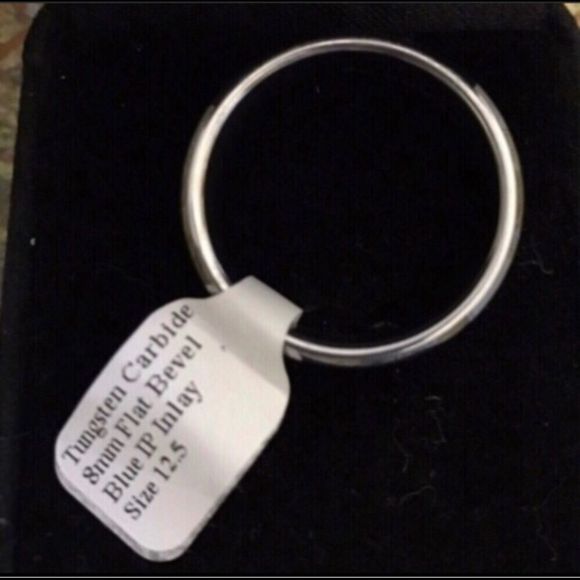 👮♂️ NWT Thin Blue Line Men's Ring 👮♂️ - Picture 4 of 5